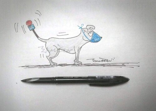 Cartoon: Tv Journalism (medium) by cartoonist Abhishek tagged media