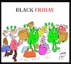 Cartoon: black friday (small) by Hossein Kazem tagged black,friday