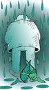 Cartoon: cry and rain (small) by Hossein Kazem tagged cry,and,rain