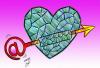 Cartoon: crystal love (small) by Hossein Kazem tagged crystal,love