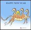 Cartoon: HAPPY NEW YEAR (small) by Hossein Kazem tagged happy,new,year