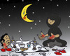 Cartoon: isis in ramedan (small) by Hossein Kazem tagged isis,in,ramedan