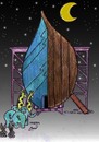 Cartoon: noah ship at 2012 (small) by Hossein Kazem tagged noah,ship,at,2012