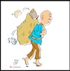 Cartoon: poor students (small) by Hossein Kazem tagged poor,students