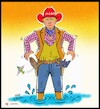 Cartoon: trump western (small) by Hossein Kazem tagged trump,western