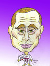 Cartoon: Vladimir Putin (small) by Hossein Kazem tagged vladimir,putin