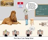 Cartoon: Lion Taming 101 (small) by hovermansion tagged lion,tamig,school,teacher,student,circus,elective