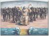 Cartoon: moses 1 (small) by penapai tagged see water soldiers