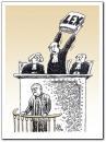 Cartoon: verdict (small) by penapai tagged law