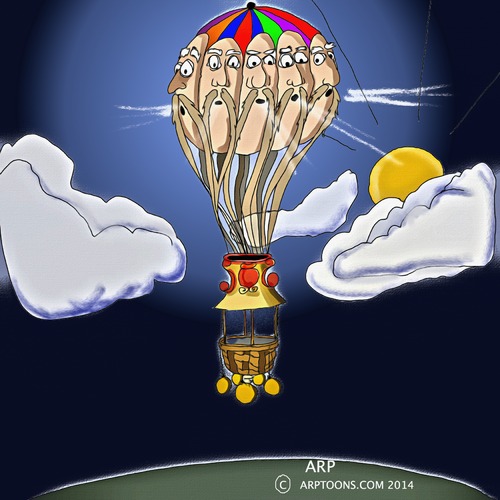 Cartoon: Directions (medium) by tonyp tagged arp,baloon,directions,arptoons