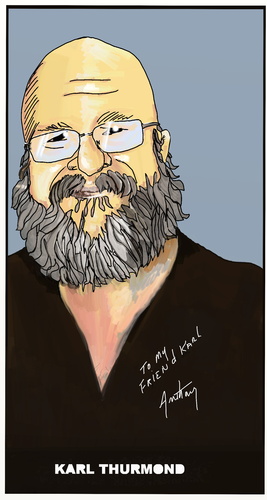 Cartoon: Karl (medium) by tonyp tagged arp,tonyp,karl,guitar,face