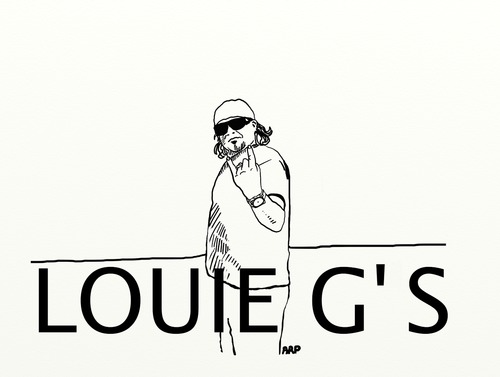 Cartoon: Louie Gs (medium) by tonyp tagged arp,arptoons,tonyp,louie