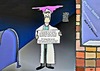 Cartoon: Babble man (small) by tonyp tagged physco,babble,arp,arptoons,man,street