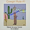 Cartoon: Cow Girl Rule no. 1 (small) by tonyp tagged arp,arptoons,girl,cow