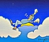 Cartoon: Halos are made (small) by tonyp tagged heaven,halos,tonyp,arp,acpritch2,funny,english