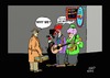 Cartoon: It Just Happens (small) by tonyp tagged arp,clowns,happends,music