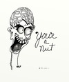 Cartoon: MAD NUTTY MAN (small) by tonyp tagged arp mad man arptoons