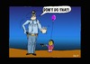 Cartoon: POLICE GETTING THE JITTERS (small) by tonyp tagged arp,jitters,police,toy,gun