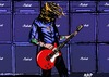 Cartoon: Rocker with Big Amps (small) by tonyp tagged arp rock guitar rocker arptoons