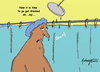 Cartoon: showering (small) by tonyp tagged arp,arptoons,wacom,cartoons,dreams,shower