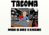 Cartoon: TACOMA MUSIC SCENE (small) by tonyp tagged arp music tacoma scene