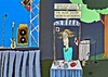Cartoon: THE MUSIC BUSINESS (small) by tonyp tagged arp music business arptoon