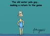 Cartoon: Water Polo (small) by tonyp tagged arp,cartoons,ink,pencil,tonyp,old,man,water,polo