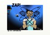 Cartoon: ZAP (small) by tonyp tagged fly catch swat bug