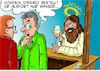 Cartoon: Es ist Weinfestzeit (small) by eisi tagged wein,wasser,jesus