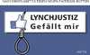 Cartoon: Lynchaufrufe bei Facebook (small) by eisi tagged facebook,lynchaufrufe,freiheit,im,internet,gesundesvolksempfinden,volksverhetzung