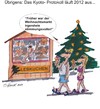Cartoon: Warme Weihnacht (small) by Hansel tagged kyoto weihnachtsmarkt klimakatastrophe hansel