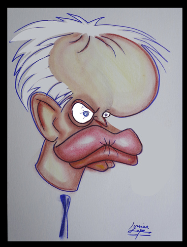 Cartoon: Klaus Kinski (medium) by juniorlopes tagged klaus,kinski,klaus,kinski