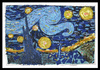 Cartoon: Starry Night (small) by juniorlopes tagged van,gogh,starry,night