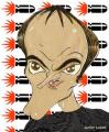 Cartoon: Tarantino (small) by juniorlopes tagged movies caricature