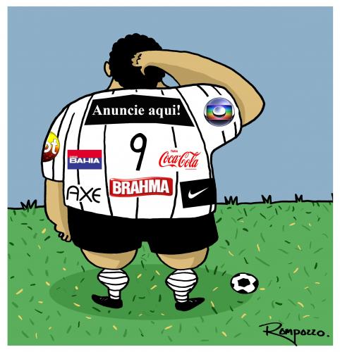 Cartoon: Ronaldo (medium) by Marcelo Rampazzo tagged ronaldo