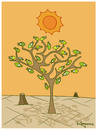 Cartoon: Camuflage (small) by Marcelo Rampazzo tagged camuflage