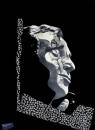 Cartoon: Charles Aznavour (small) by Marcelo Rampazzo tagged aznavour,