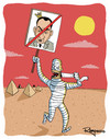 Cartoon: Egypt (small) by Marcelo Rampazzo tagged egypt