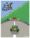 Cartoon: Le Toor de France (small) by Marcelo Rampazzo tagged le,toor,de,france
