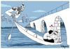 Cartoon: Love in Veneza (small) by Marcelo Rampazzo tagged veneza