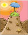 Cartoon: Rain forest (small) by Marcelo Rampazzo tagged rain,forest