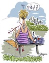 Cartoon: Snakes and knifes (small) by Marcelo Rampazzo tagged women,love,married,relations