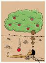 Cartoon: The Apple (small) by Marcelo Rampazzo tagged sex