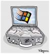 Cartoon: Travelling 3 (small) by Marcelo Rampazzo tagged tecnology