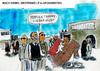 Cartoon: Westerwelle in Afghanistan (small) by Florian France tagged dirk,niebel,guido,westerwelle,teppichkauf,teppiche,aus,afghanistan,minister,kabul,besuch