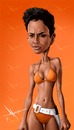 Cartoon: Halle Berry (small) by Mecho tagged halle berry