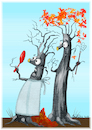 Cartoon: autumn (small) by ivo tagged wow