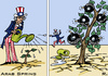 Cartoon: Arab Spring bears Fruit (small) by RachelGold tagged arab,spring,terrorists,radical,islam