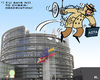 Cartoon: EU ACTA Ex (small) by RachelGold tagged eu,parliament,acta