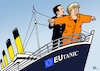 Cartoon: Mercron - the new dynamic Duo (small) by RachelGold tagged eu,summit,france,germany,macron,merkel,mercron